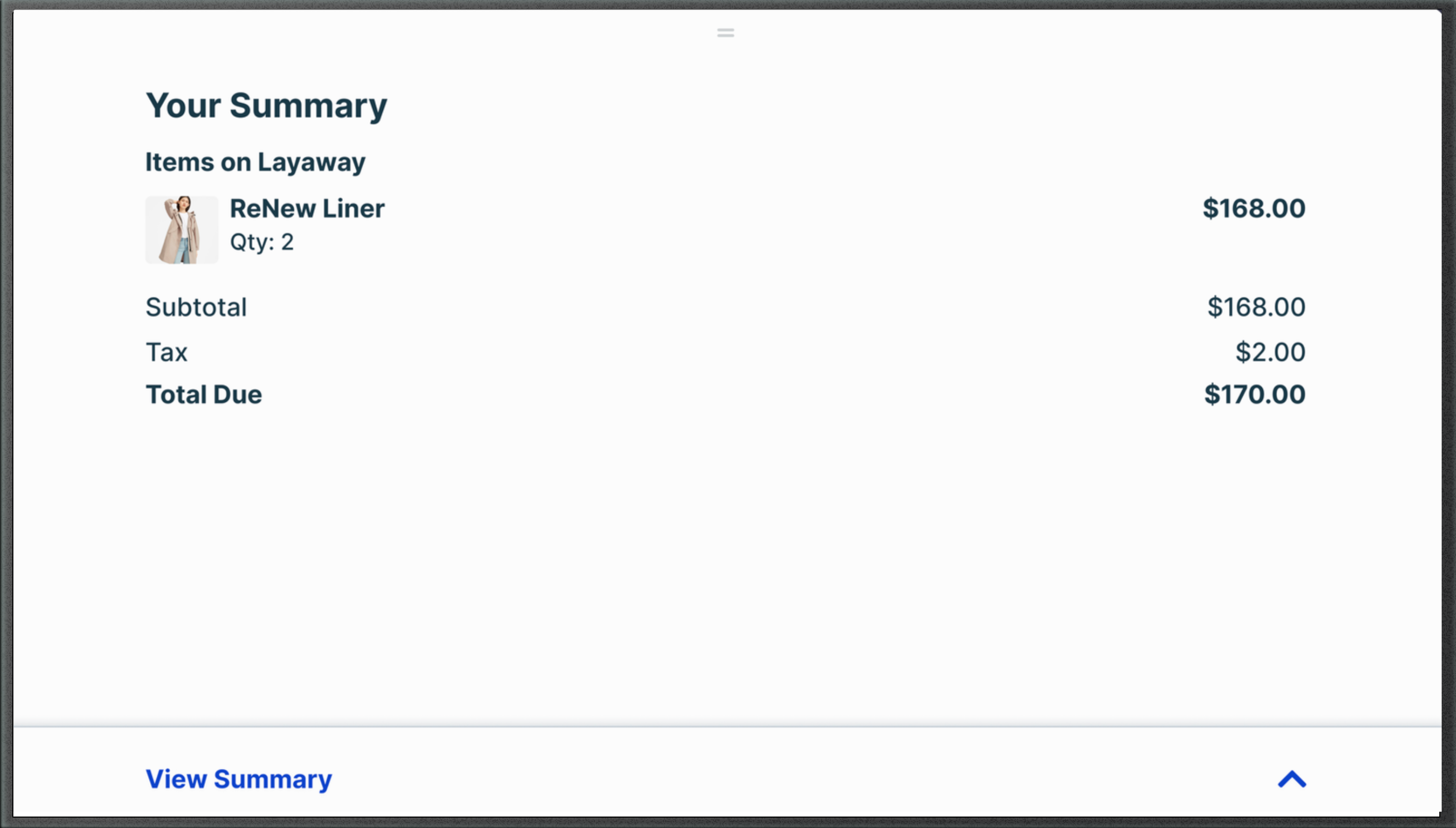 Client-Facing Display before state