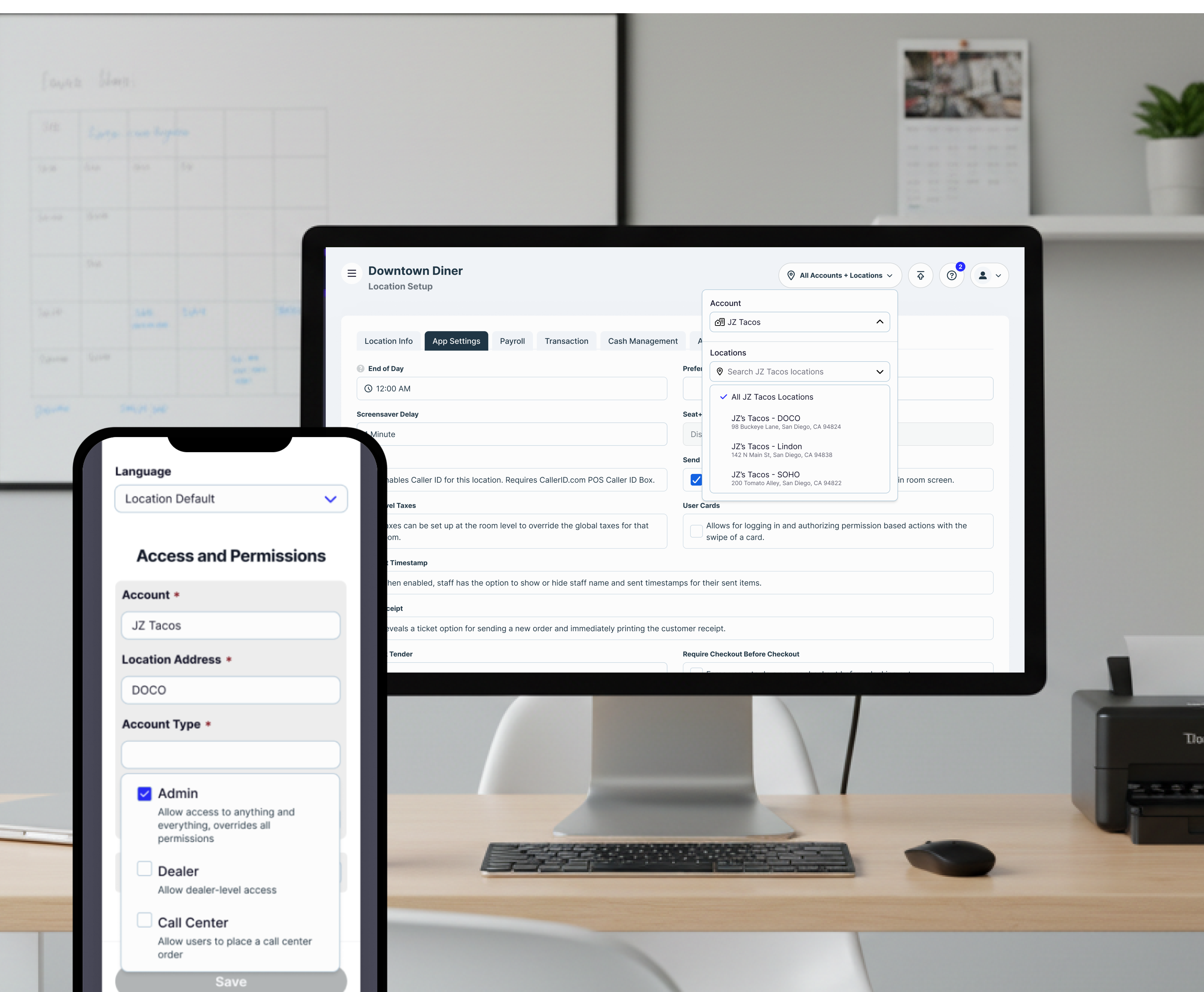 Multi Location Access
