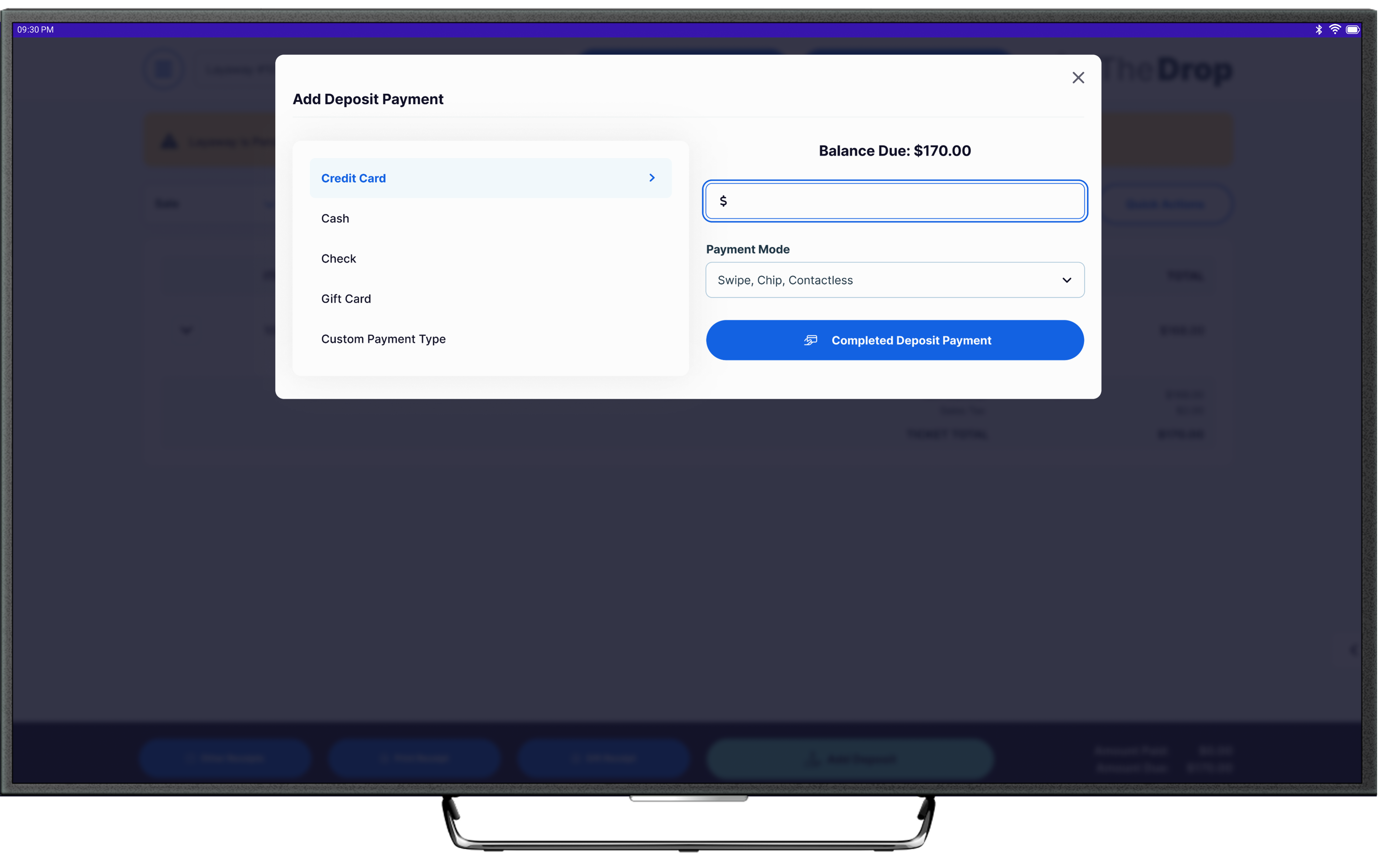 Payment Modal