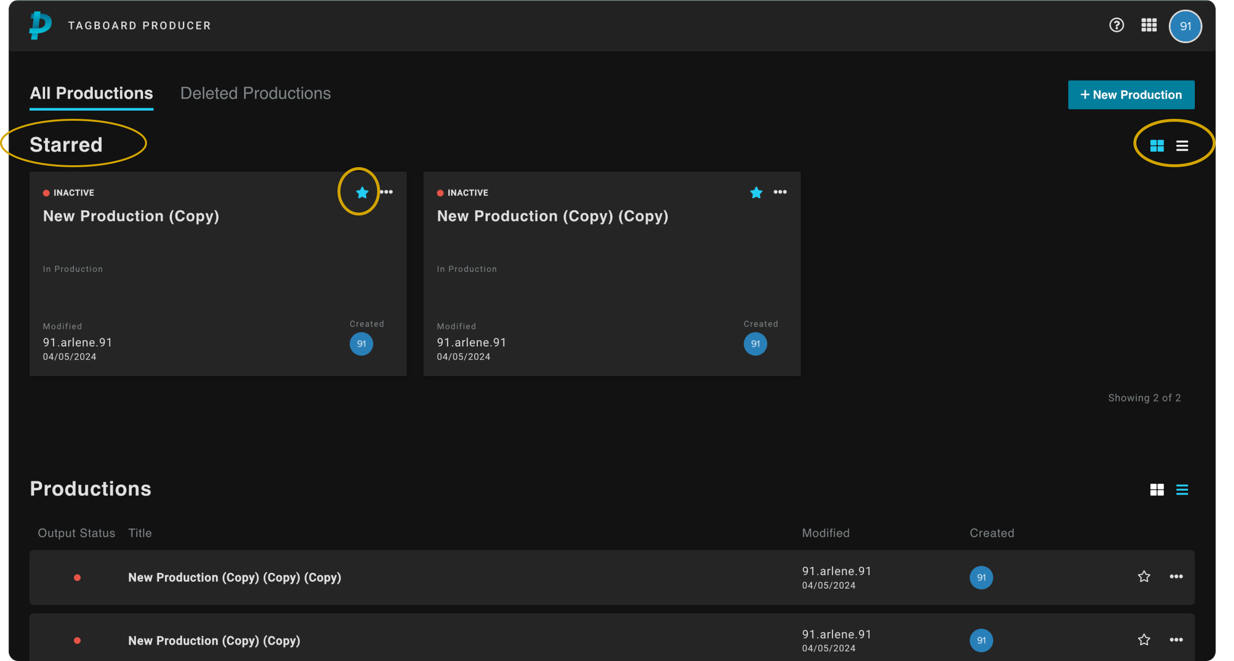 Improving Organization  -  dashboard grid layout
